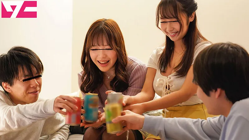 ギャラ飲み女子を自宅に呼んだら超ノリ良いめちゃシコ女子が来てスケベなゲームしちゃってお互い楽しくなって結局タダマンまで頂けちゃうのか！？2 サンプル画像 1