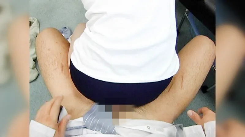 身体こすりつける制服女子 尻コキ脚コキ太ももコキの癖 サンプル画像 1