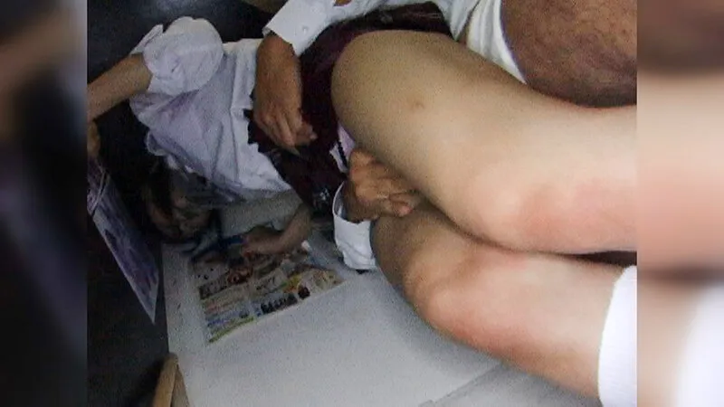 身体こすりつける制服女子 尻コキ脚コキ太ももコキの癖 サンプル画像 16