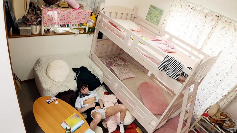 覚えたて一人エッチ貧乳娘 サンプル画像 6