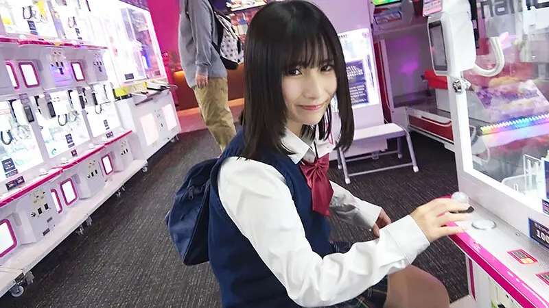 デカチンにNTRされた女子校生 僕の大好きな彼女がバイト先のデカチン大学生に寝取られ中出しされた！ F-NTR6 ひなこ 145cm Fカップ 松井日奈子 サンプル画像 1