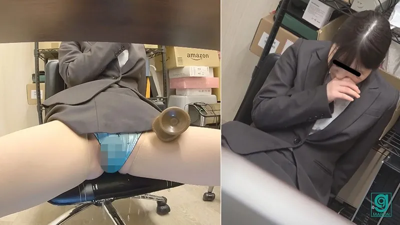 面接中の緊迫ディルドオナニー サンプル画像 15