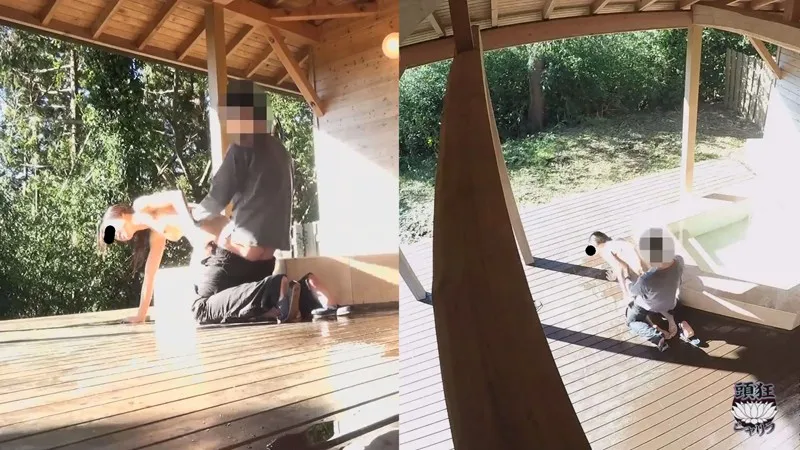 露天風呂のぞきレ●プ サンプル画像 14