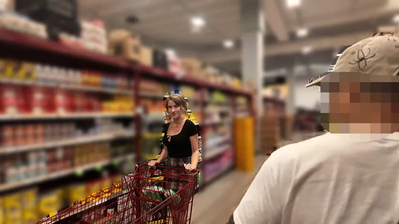 超グラマラスボティの人妻がスーパーで逆ナン！？自宅に誘われ大胆濃厚SEX！！ オクタビア（24） サンプル画像 3