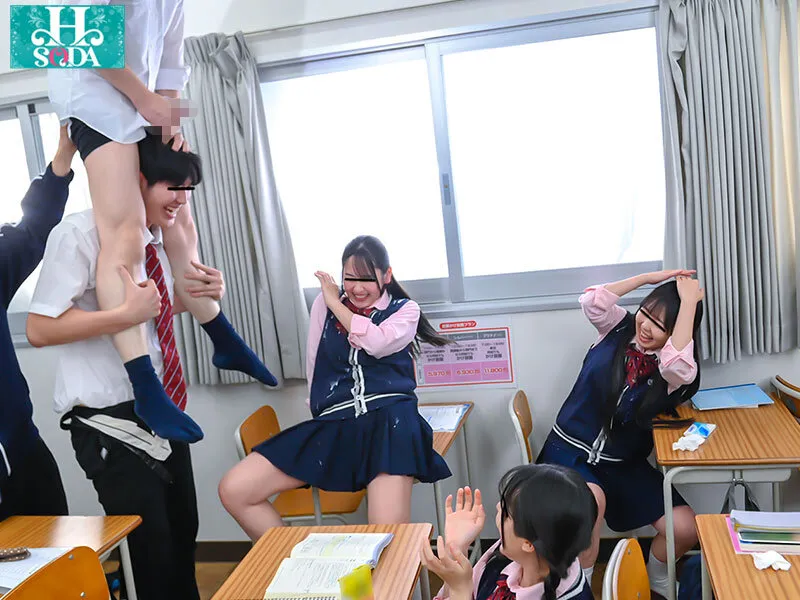 誰にでも定額かけ放題！2授業中、昼休み、いつでもどこでも校内の女子に…ぶっかけまくり！ サンプル画像 9