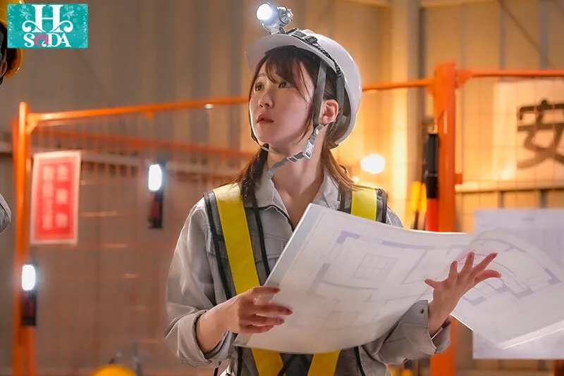 工事現場で咲く一輪のドボジョ。～脱ぐと湧き出る汗と我慢汁とぐちゅぐちゅ音～ 依本しおり サンプル画像 3