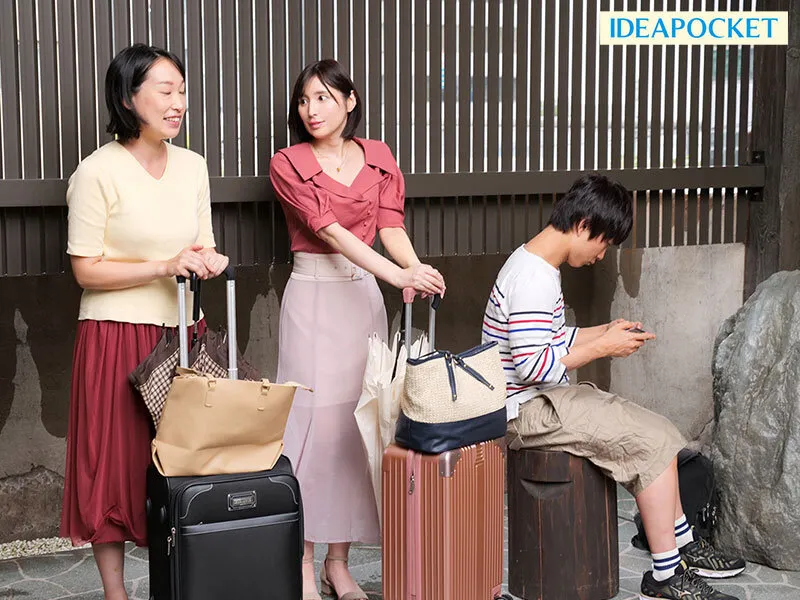 「おち〇ちん勃起させてごめんね。」 義理の息子が女湯でフル勃起！？戸惑った義母がこっそりヌイてあげるも自身も欲求不満なので性のおもちゃにシテあげた 仲村みう サンプル画像 1