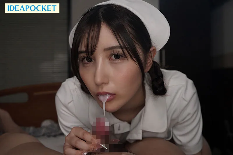 携帯ナースコールで24時間口内射精OK！ 即尺超好きおしゃぶり痴女ナース 藤咲まい サンプル画像 4