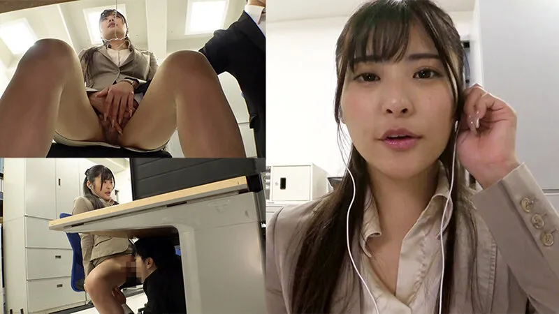 オフィス痴●で感じちゃう…職場の男達に1日中触られ放題のいつでもOKスレンダー巨乳娘【痴感オフィスレディ・日菜さん24歳の場合】 似鳥日菜 サンプル画像 13