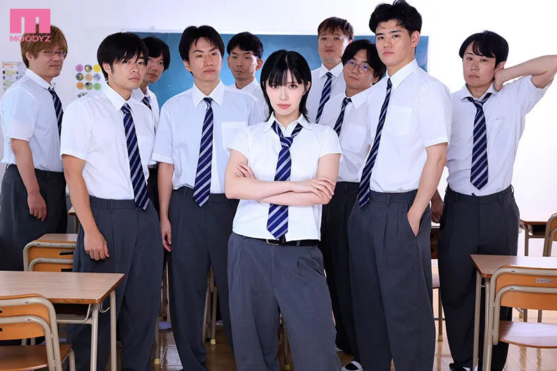 ボーイッシュ転校生は女の子！！？ 美乳ポロリで正体がバレちゃってヤリざかりの絶倫チ○ポに何度も何度も鬼ピス中出しされてすっかり従順なメスにされた話 石原希望 サンプル画像 1