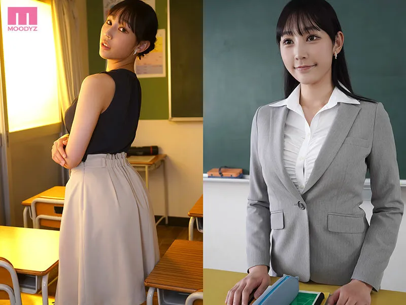 在学中、きれいな先生に呼び出され痴女られまくっていた僕たちの青春時代 白浜果歩 サンプル画像 1