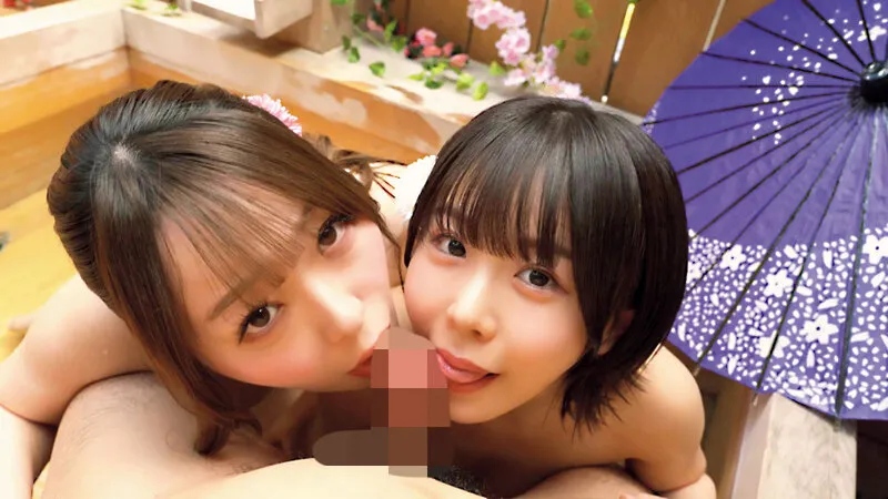 迷い込んだ先は極上で淫らな空間…艶やかに乱れる巨乳花魁3人と淫語ささやき生ハメ焦らしで連続射精 無限∞射精中出し遊郭ホテル サンプル画像 8