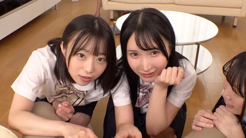 完全主観！LolitaComplex美少女3人組 あやちゃん・ひなのちゃん・かなちゃん サンプル画像 9