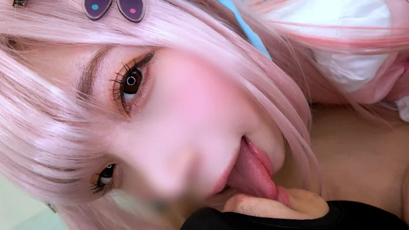 完全主観SEX ガチ天使ちびっこ美少女レイヤーが「全部教えてあげるね」 甘サド痴女責めボイスでキンタマ空っぽになるまで全自動中出しザーメン性接待 サンプル画像 10