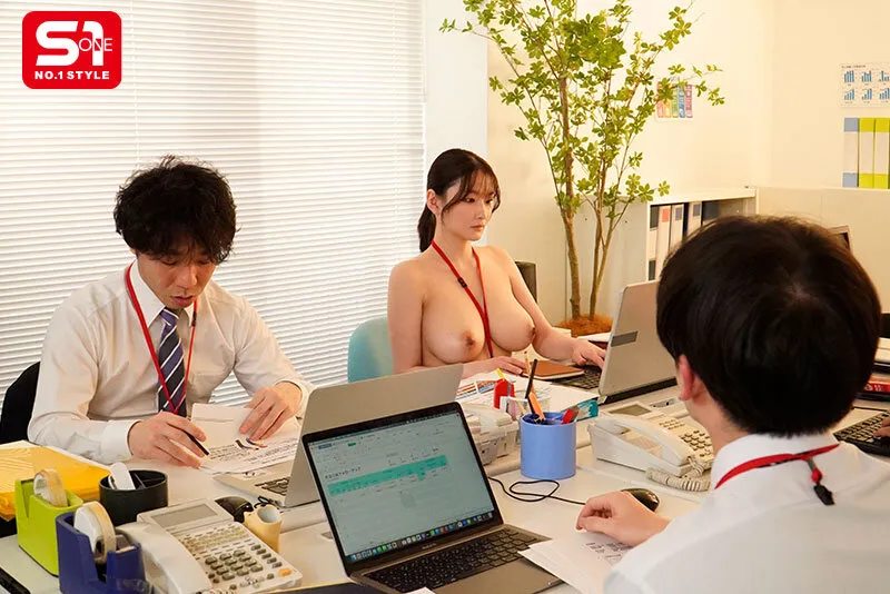 隠れ爆乳OLが今月のノルマ未達成のため本日より1週間全裸出社 私のカラダで皆様を全力ご奉仕・フォローさせていただきます。 鷲尾めい サンプル画像 8