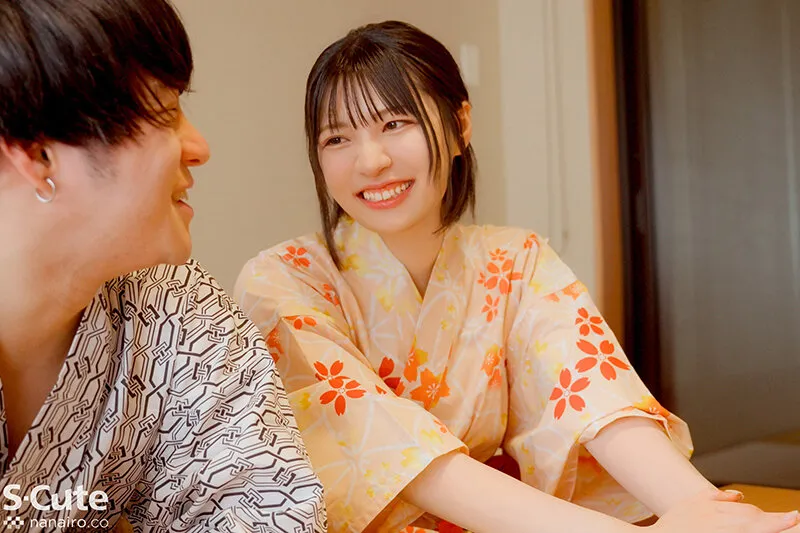 休日に彼女と。SEX好きの彼女と種付け温泉旅行 虹村ゆみ サンプル画像 14