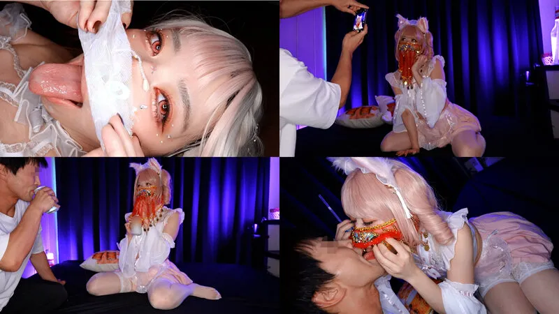 ベールで隠された魅惑の発情コスプレイヤーのオフパコフェベチオ サンプル画像 8